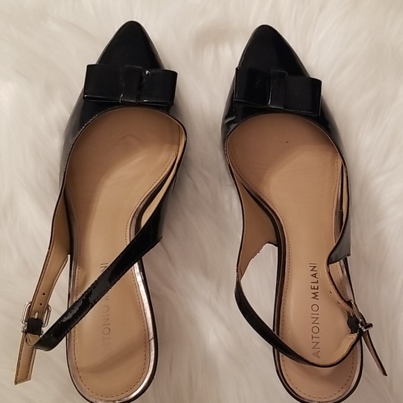ANTONIO MELANI Shoes - Antonio Melani Pointed Toe Slingback Heels